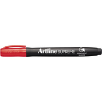 ARTLINE SUPREME PERMANENT Marker Red