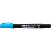 ARTLINE SUPREME PERMANENT Glow Markers Blue Pack of 12