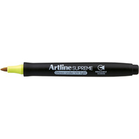 ARTLINE SUPREME PERMANENT Glow Markers Yellow Pack of 12