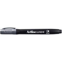 ARTLINE SUPREME MARKERS Metallic Silver Pack of 12