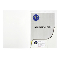 MARBIG PRESENTATION FOLDERS Pro Series A4 Matt White Box of 50