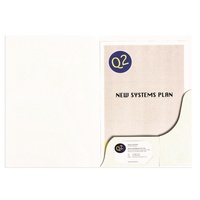 MARBIG PRESENTATION FOLDERS Pro Series A4 Matt White Pack of 20