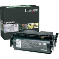 LEXMARK TONER CARTRIDGE 12A6835 Black