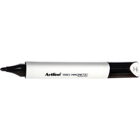 ARTLINE TRIO MAGNETIC Whiteboard Markers Black Pack of 12