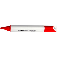 ARTLINE TRIO MAGNETIC Whiteboard Markers Red Pack of 12