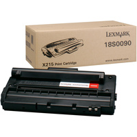 LEXMARK TONER CARTRIDGE X215 Black