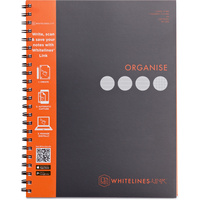 WHITELINES NOTEBOOK A4 4 Subject 240 Pages