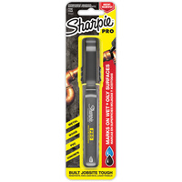 SHARPIE PRO PERMANENT MARKER Fine Black Blister Pack of 1