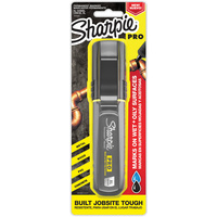 SHARPIE PRO PERMANENT MARKER X-Large Chisel Black Blister Pack of 1