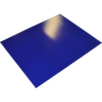 RAINBOW POSTER BOARD 400GSM 510mm x 640mm Blue 10 Sheets Pack