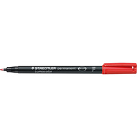 STAEDTLER PERMANENT MARKER 318 Fine Red