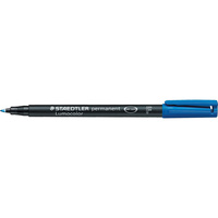 STAEDTLER PERMANENT MARKER 318 Fine Blue Box of 10