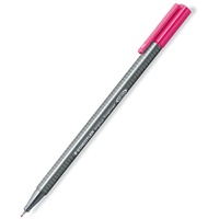 STAEDTLER FINELINER 334 Triplus 0.3mm Magenta Pack of 10