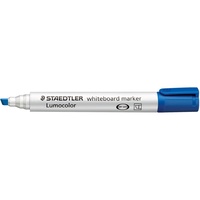 STAEDTLER WHITEBOARD MARKER 351 Chisel Blue Pack of 10