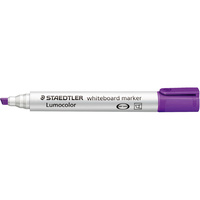 STAEDTLER WHITEBOARD MARKER 351 Chisel Violet Pack of 10