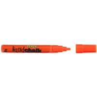 TEXTA LIQUID CHALK MARKER Dry Wipe Bullet 4.5mm Nib Orange