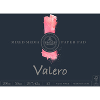 The Paper House Valero Mixed Media Pad A3 200gsm 50 Sheets