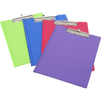 MARBIG SUMMER COLOR CLIPFOLDER A4 PVC Fuschia