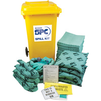 SPC LARGE MOBILE SPILLPAK CHEMICAL 240L Green