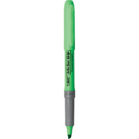 BIC Briteliner Highlighter Chisel Green Pack of 12