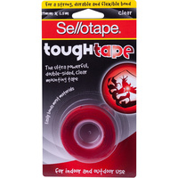 Sellotape Tough Tape  19mmx1.5m Clear