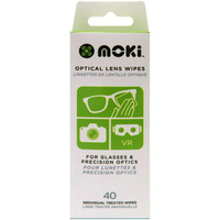 Moki Optical Lens Wipes  40 Pack