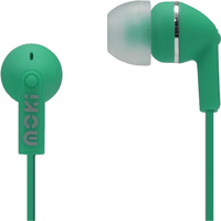 Moki Dots Noise Isolation Earbuds Green