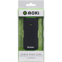 Moki Powerbank 5200 Black