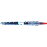 PILOT B2P RETRACTABLE GEL PEN Fine Red