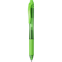 PENTEL ENERGEL X GEL INK PEN BL107 Retractable 0.7mm Lime Green