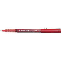 PILOT BX-V5 HI-TECPOINT PEN Extra Fine Red