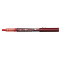 PILOT BX-V7 HI-TECPOINT PEN Fine Red