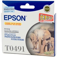 EPSON INK CARTRIDGE C13T049190 - T0491 Black