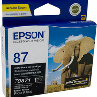 EPSON INK CARTRIDGE C13T087190 - T0871 Black