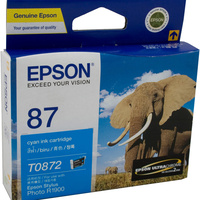 EPSON INK CARTRIDGE C13T087290 - T0872 Cyan