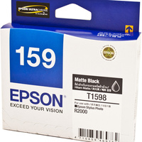 EPSON INK CARTRIDGE C13T159890 - 1598 Matte Black