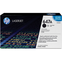 HP TONER CARTRIDGE CE260A - 647A Black