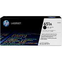 HP TONER CARTRIDGE CE340A - 651A Black