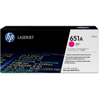 HP TONER CARTRIDGE CE343A - 651A Magenta