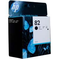 HP INK CARTRIDGE CH565A - 82  Black