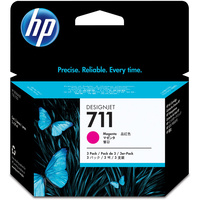 HP INK CARTRIDGE CZ135A - 711 Magenta Pack of 3