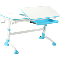 ERGOVIDA ANCHOR SERIES Large Castor Wheels - Blue Split Tiltable Desktop