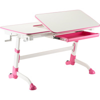 ERGOVIDA ANCHOR SERIES Large Castor Wheels - Pink Split Tiltable Desktop