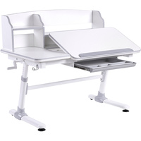 GIANT SERIES SURFACE DESK Grey - Split Desktop & Larger Storage