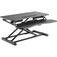 ERGOVIDA EDT-S06.1 SIT STAND Desktop Workstation 800x400mm Black