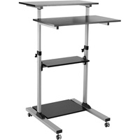 ERGOVIDA MOBILE COMPUTER CART  With Lockable Castors Height Adjustable