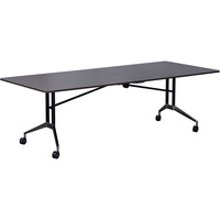 RAPID EDGE FOLDING BOARDROOM Table-Includes 2 x Table Links 2400mm W x 1000mm D x 743mm H