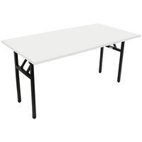 RAPIDLINE STEEL FOLDING TABLE 1500Wx750Dx730mmH Natural White