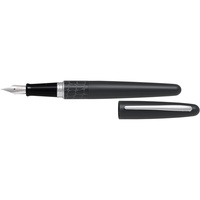 PILOT MR FOUNTAIN PEN MR2 Crocodile Black Barrel  Medium Black Ink