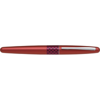 PILOT MR FOUNTAIN PEN MR3 Wave Metallic Red Barrel Black Ink Fine